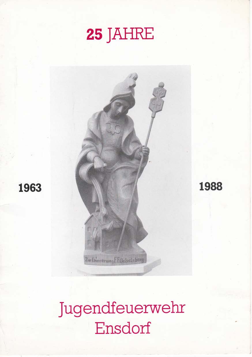 1988 JFw Ensdorf Festschrift 25J Titel