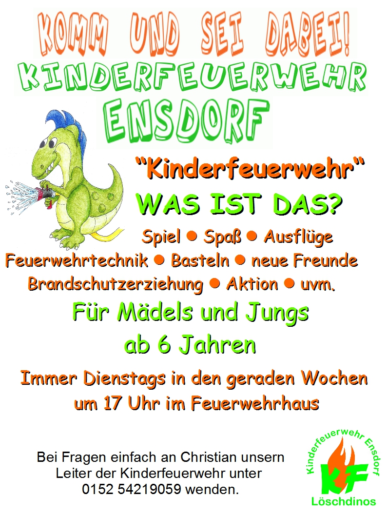 plakat löschdinos
